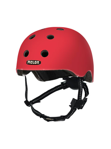 Melon® Helm Toddler Rainbow Red in rot