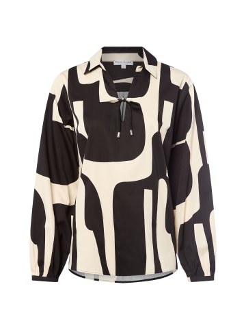 Marie Lund Blusenshirt in schwarz beige