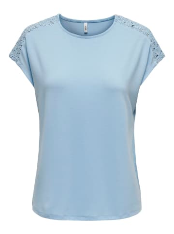 ONLY T-Shirt 'Thea Life' in Blau