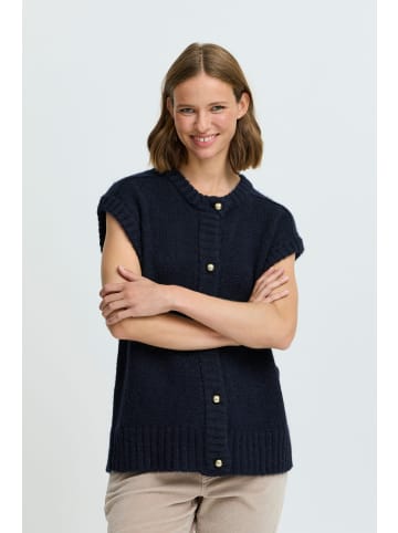 b. young Strickpullover BYOKSANA Baggy fit in Navy Blazer Melange