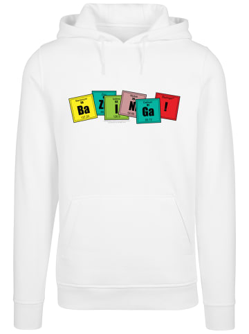 F4NT4STIC Hoodie Big Bang Theory Bazinga in weiß