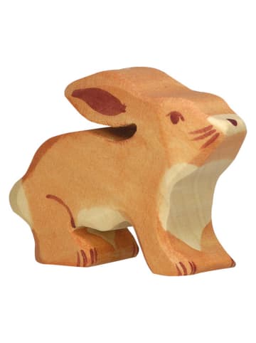 Holztiger Hase aus Holz - klein - ab 3 Jahren