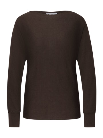 Street One Dolman Boat Neck Oberteil in Molten Earth