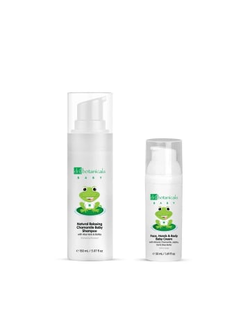Dr. Botanicals 2-tlg. Set: Babycreme 50 ml & Baby-Schaumbad 150 ml