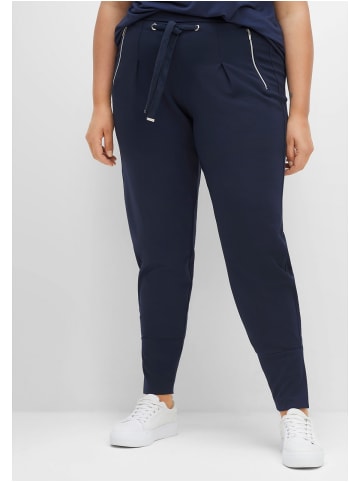 sheego Joggpants in nachtblau