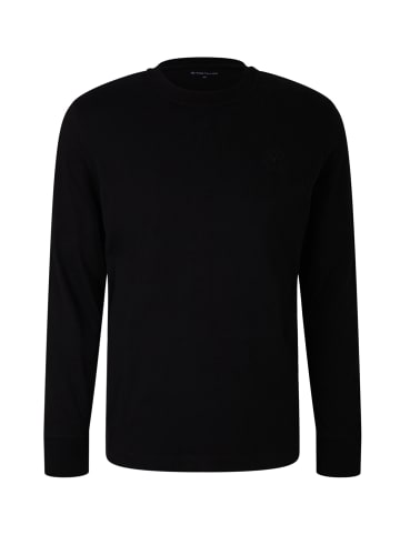 Tom Tailor Longsleeve in schwarz