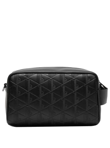 Lacoste Nomogramme Clutch - Umhängetasche 23 cm in schwarz