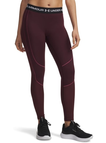 Under Armour Leggings "Coldgear Textured Leggings" in Rot