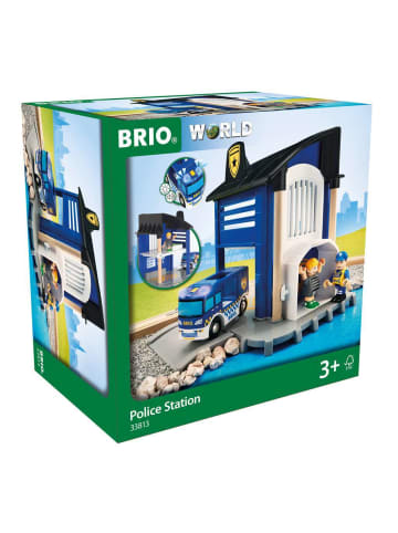 Brio Brio Aktionsspiel Polizeistation mit Einsatzfahrzeug in bunt
