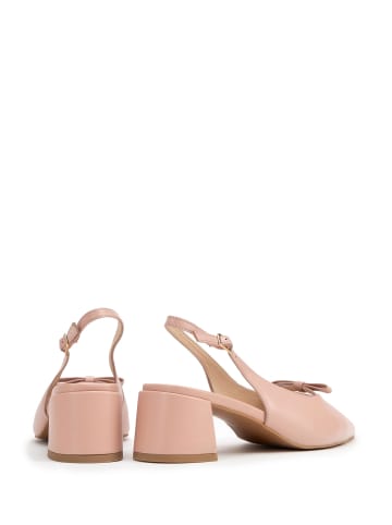 Wittchen Damenschuhe Pumps Aus Leder Mit Blockabsatz in Pink