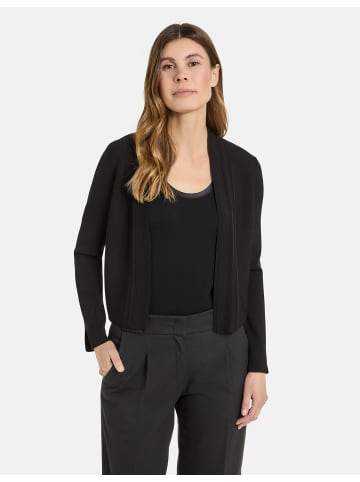 Gerry Weber Jacke Strick in Schwarz