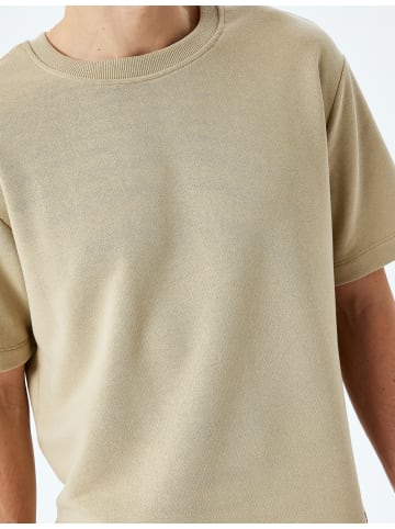 KOTON TSHIRT SS in Beige