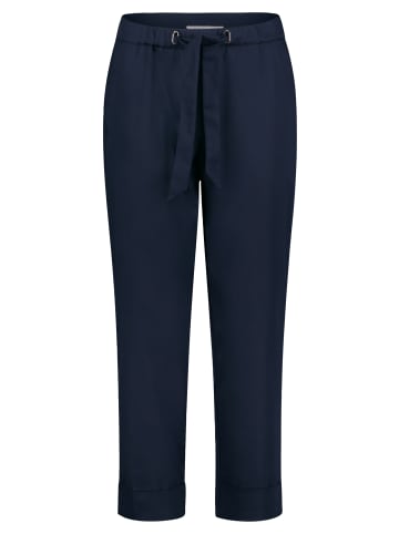 BETTY & CO Casual-Hose mit elastischem Bund in Dunkelblau