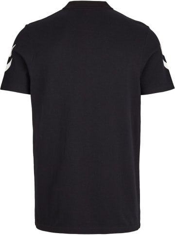 Hummel Polo "Core Cotton Polo" in Schwarz
