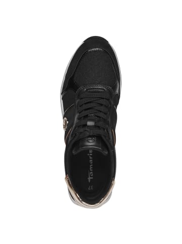 Tamaris Sneaker in BLACK/GOLD