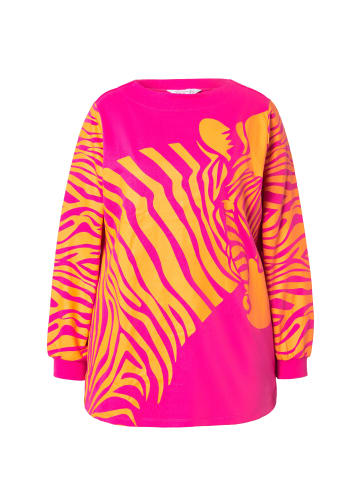MIAMODA Sweatshirt in neon berry