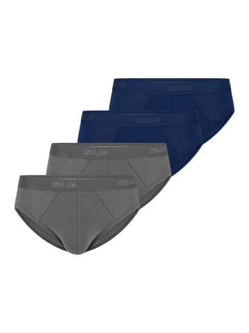 Sloggi Slip / Unterhose SLG Base in Marine / shiver