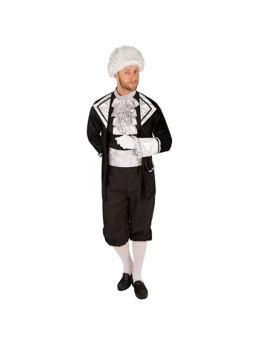tectake Adeliger/Edelmann, in schwarz, Konfektionsgröße XXL, Bequeme Hose