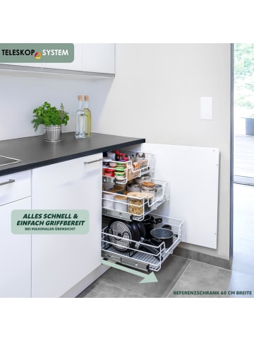 bremermann Teleskopschublade ca. 40,5-42 x 14 x 44 cm (B/H/T)