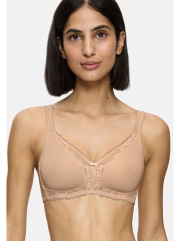 Triumph BH ohne Bügel Modern Lace + Cotton in Neutral Beige