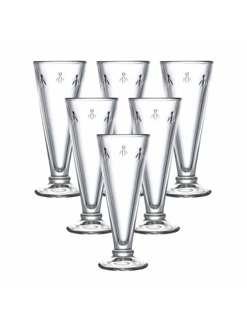 La Rochere 6er Set Sektgläser Biene Abeille in Transparent 150 ml in transparent