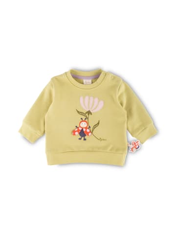 Sigikid Sweatshirt happy ladybug in Grün