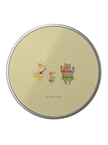 Mr. & Mrs. Panda Erinnerungsbox Waldtiere Aloha ohne Spruch in Gelb Pastell