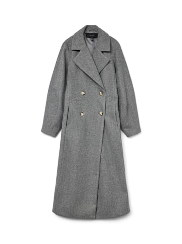 Vero Moda Mantel in Medium Grey Melange