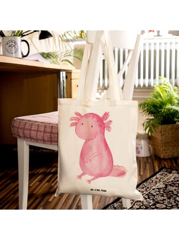 Mr. & Mrs. Panda Tüte Axolotl Niedlich ohne Spruch in Creme