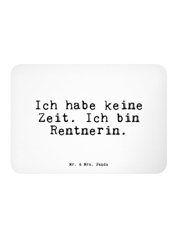 Mr. & Mrs. Panda Magnet Ich habe keine Zeit.... mit Spruch in Weiß
