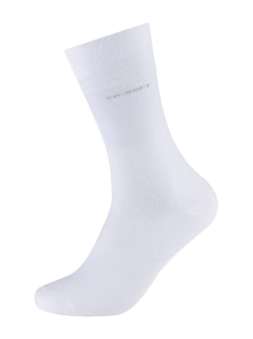camano Socken 6er Pack white