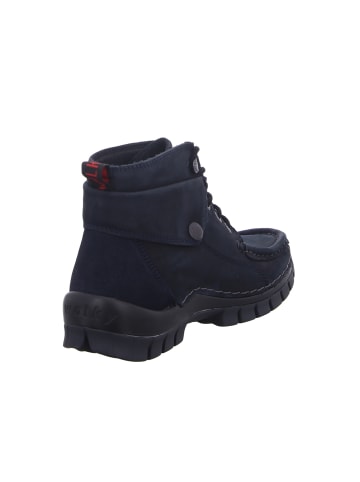wolky Schnürschuh in blau