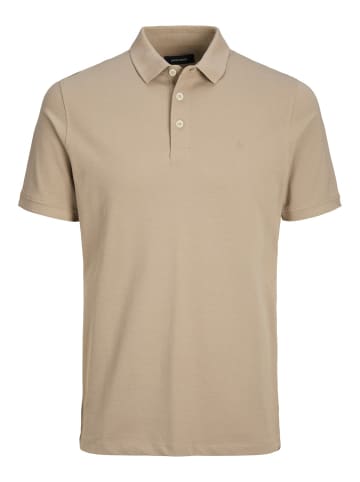 Jack & Jones Poloshirt JJEPAULOS in Beige