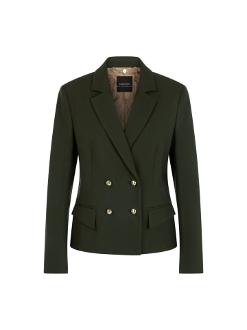 MARC CAIN COLLECTIONS Taillierter Doppelreiher-Blazer in Forest Night New