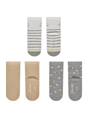 Sterntaler Socken 3er-Pack Roboter in ecru