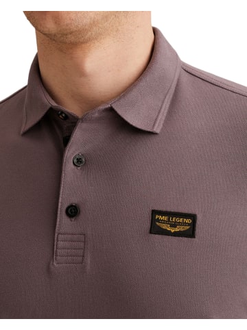 PME Legend Poloshirt SHORT SLEEVE POLO AMERICAN CLASSIC in Braun