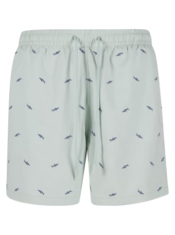 Urban Classics Beachwear - Bottoms in frotmint/vintageblue