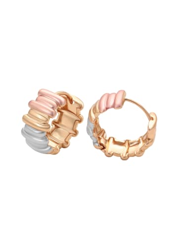 faina Women Huggie Earrings in Rose Gold