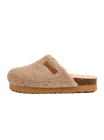 billowy Pantoletten HOME FANTASY in beige