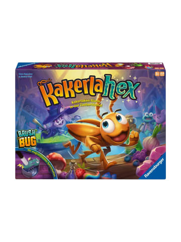 Ravensburger Brettspiel Kakerlahex - Aktionsspiel mit elektronischer Kakerlake, ab 5 Jahre