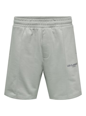 Only&Sons Shorts 'Les Classiques' in hellgrau