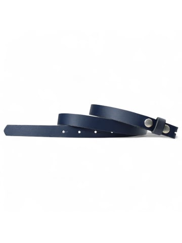 FRONHOFER Ledergürtel Wechselgürtel in Marine