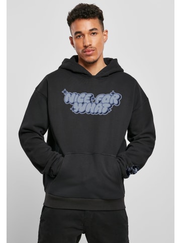 Mister Tee Mister Tee Herren Nice for what Ultra Heavy Oversize Hoodie in black