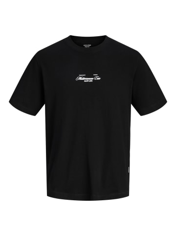 JACK & JONES Junior Freizeit-T-Shirt Rückenprint Jorcassis in black