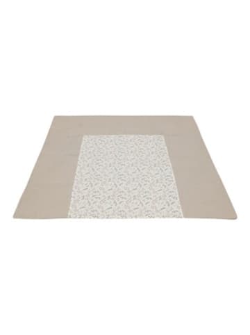 ULLENBOOM® Wickelauflagenbezug Waffelpiqué 85x75 cm in Beige