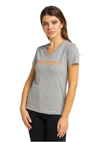 Bruno Banani T-Shirt AYERS in Grau / Melange