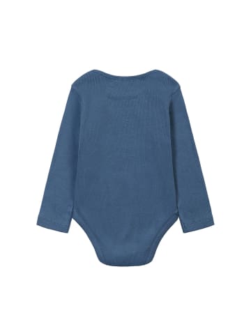 Minoti 2er-Set: Langarmbody BABYRIBBLUE 3 in hellblau