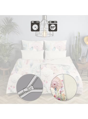 Hip Satin Wendebettwäsche in bunt