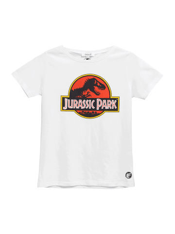 ONOMATO! T-Shirt Jurassic Park in Weiß