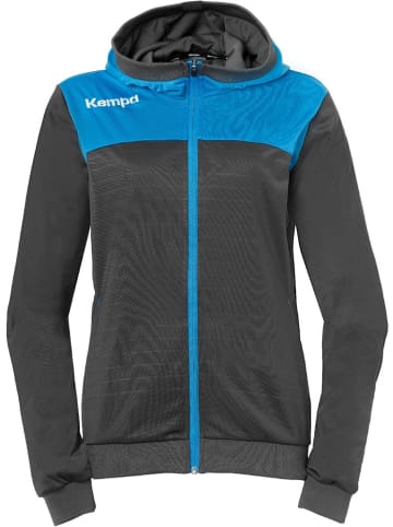 Kempa Trainingsjacke "Emotion 2.0 Kapuzenjacke Women" in Grau